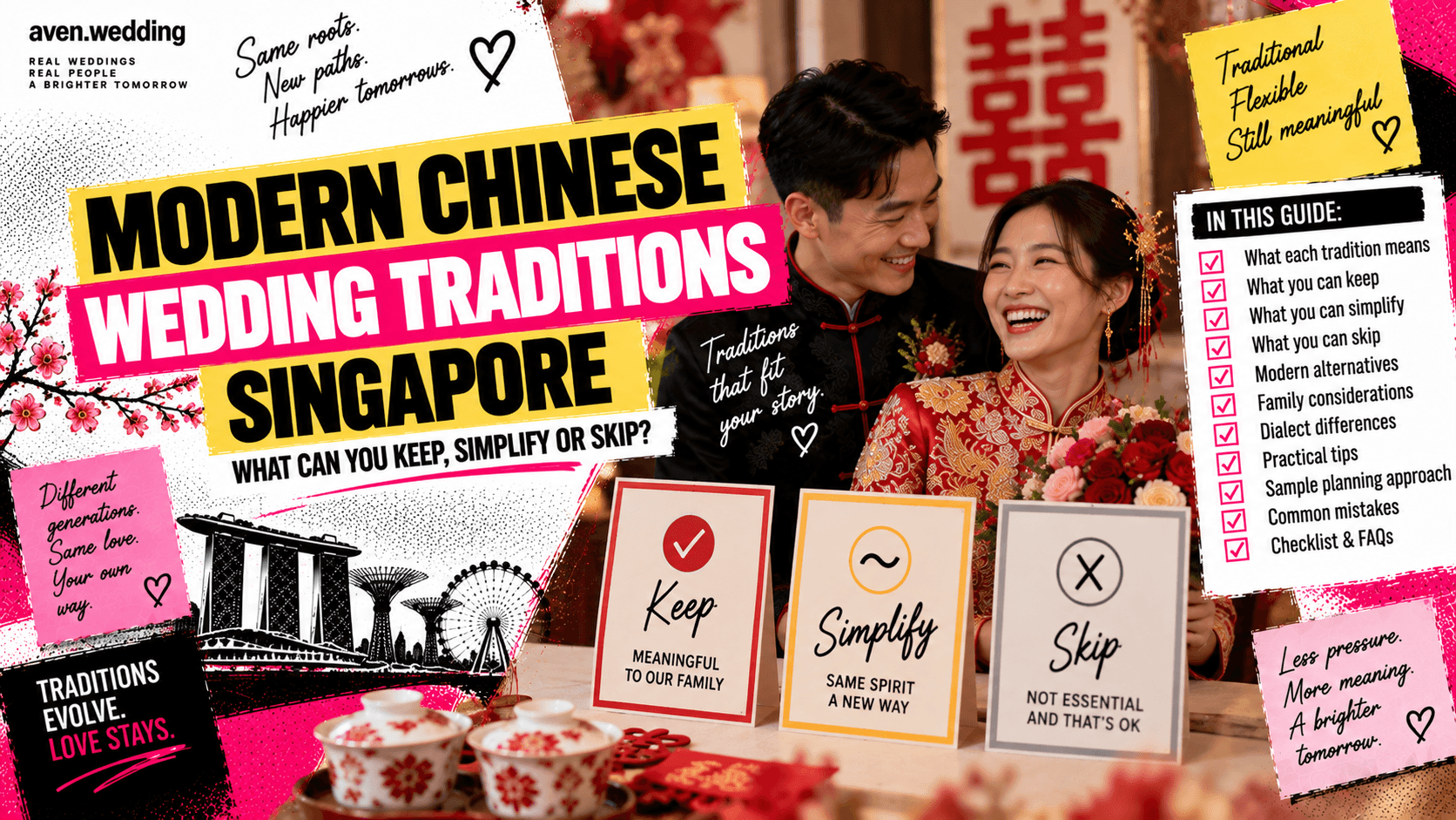 Modern Chinese Wedding Traditions Singapore: What Can You Skip or Simplify?