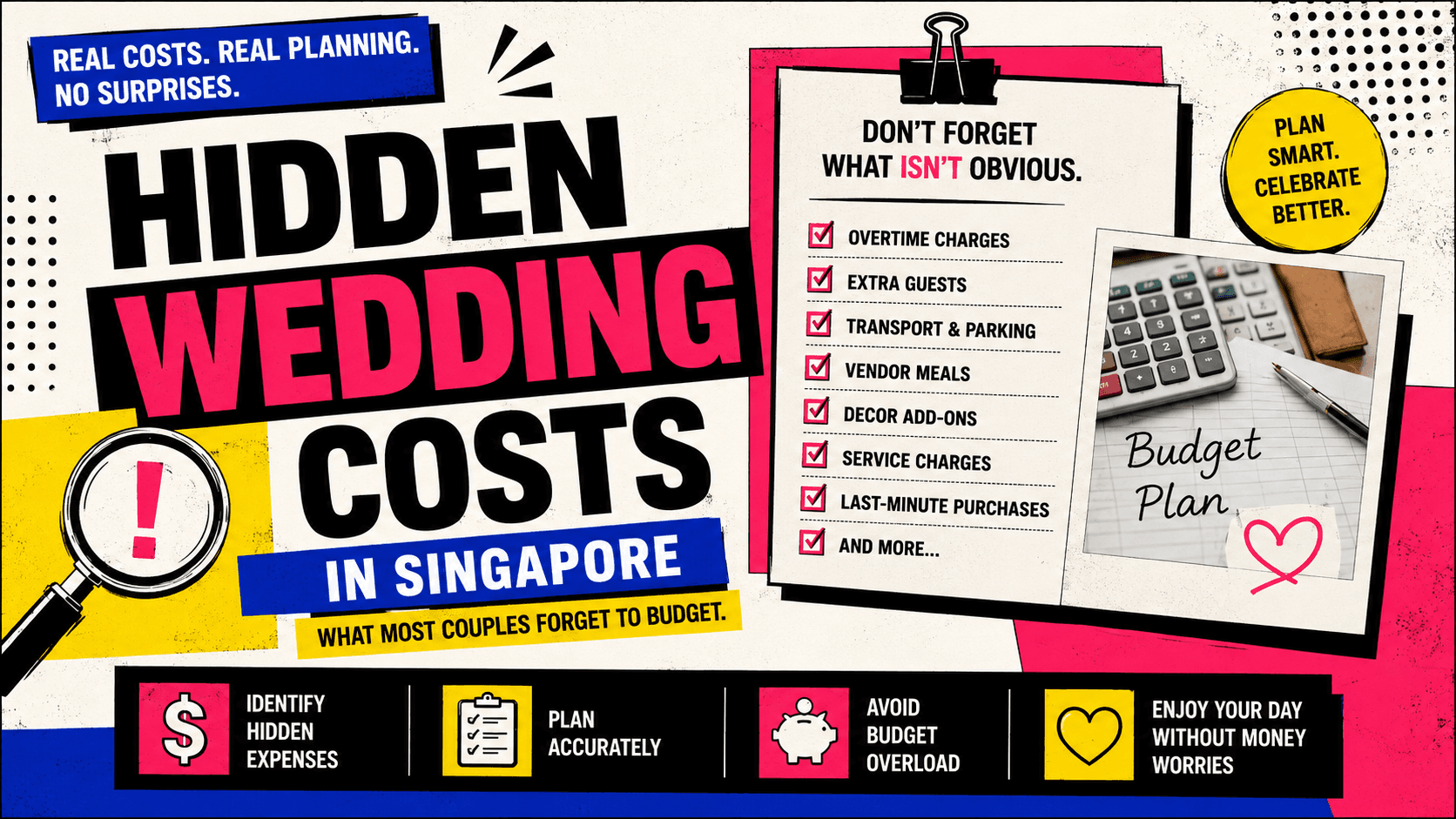 Hidden Wedding Costs in Singapore: Expenses Couples Often Forget