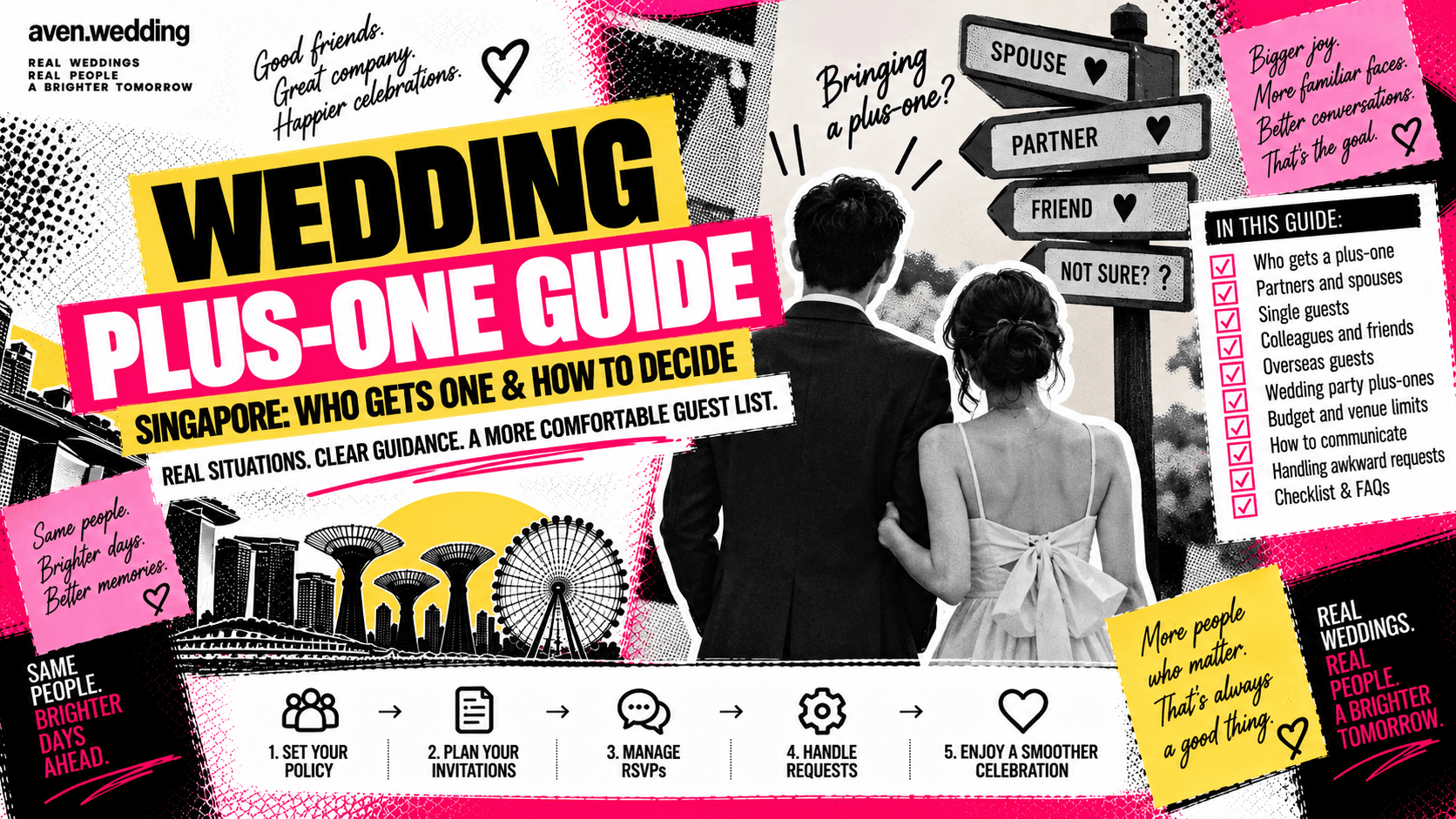Wedding Plus-One Guide Singapore: Who Gets One & How to Decide