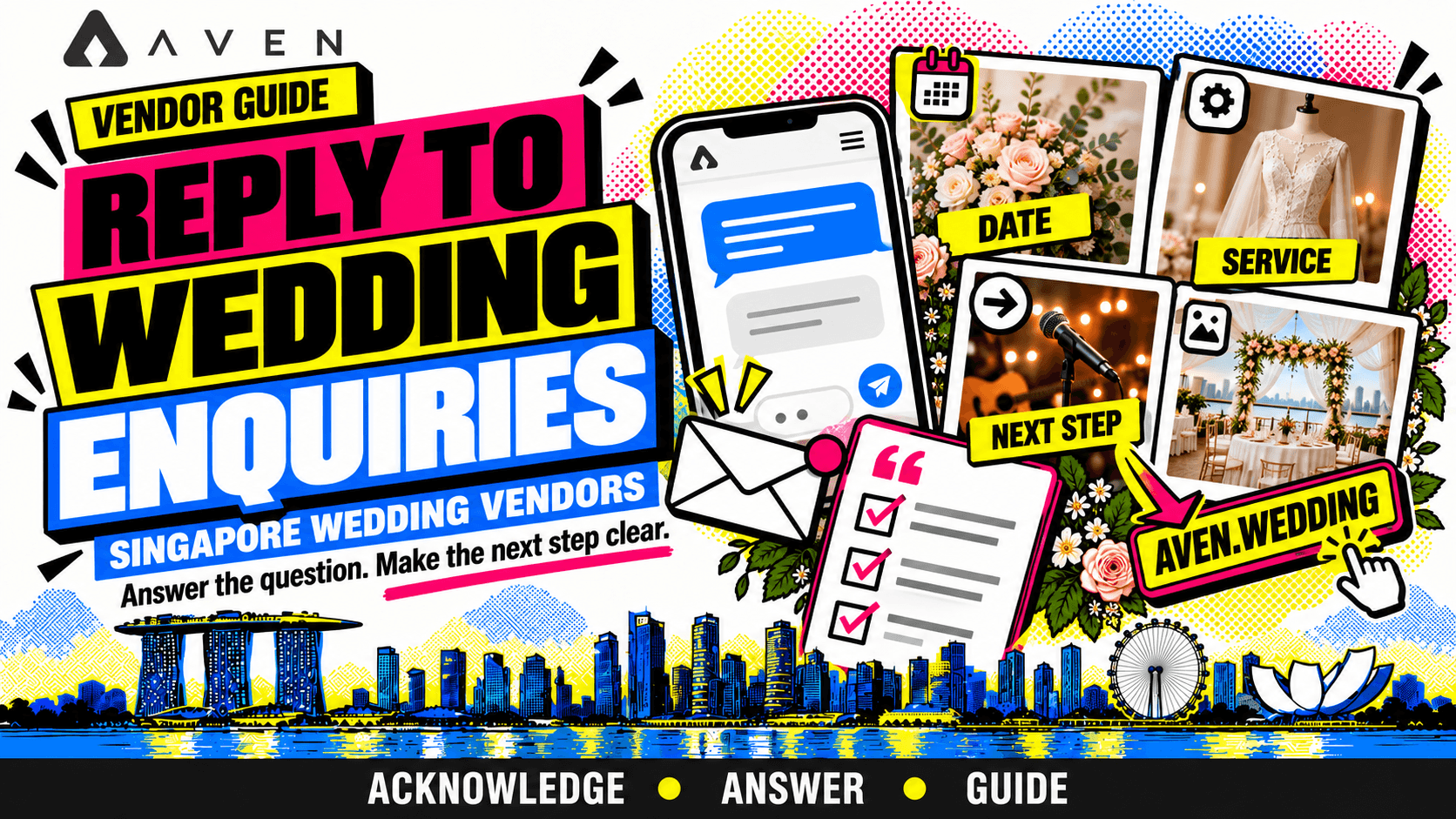 How to Reply to Wedding Enquiries in Singapore: Templates for Every Vendor