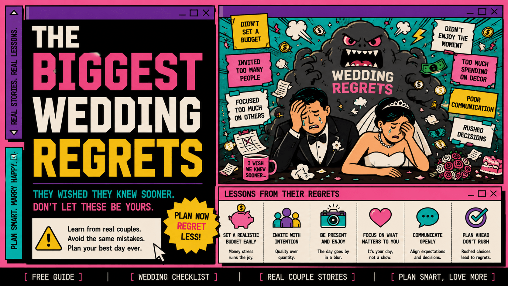 The 5 Biggest Wedding Regrets Singapore Couples Shared