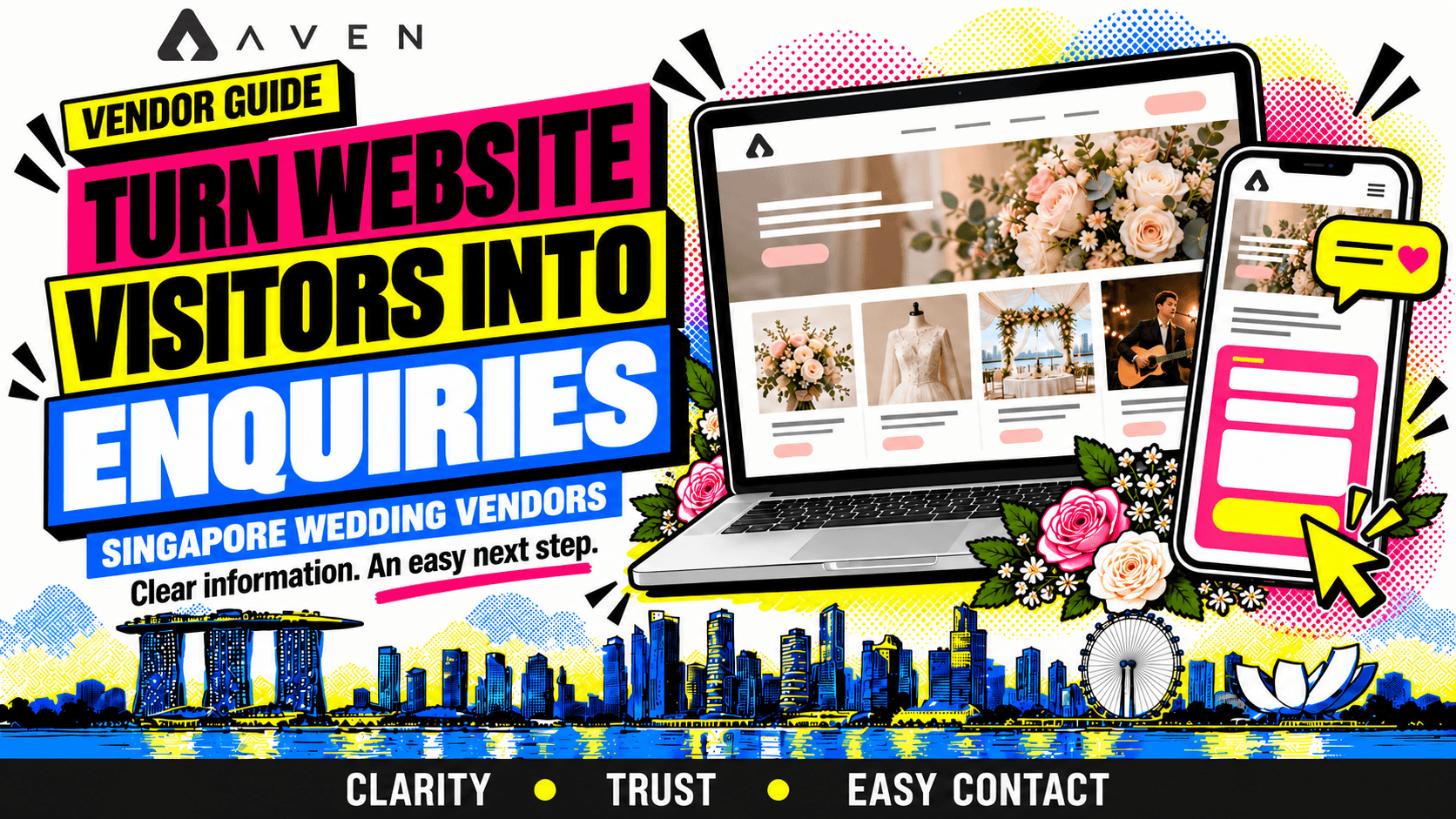 What Makes a Wedding Vendor Website Convert Visitors into Enquiries?
