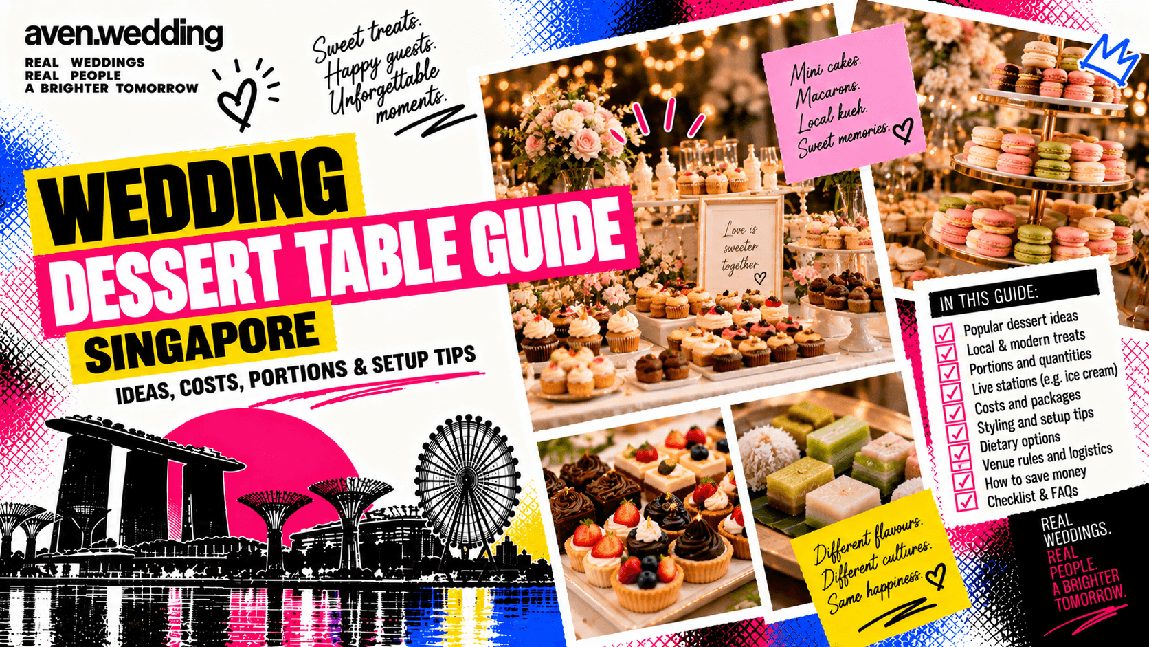 Wedding Dessert Table Guide Singapore: Ideas, Costs & Planning