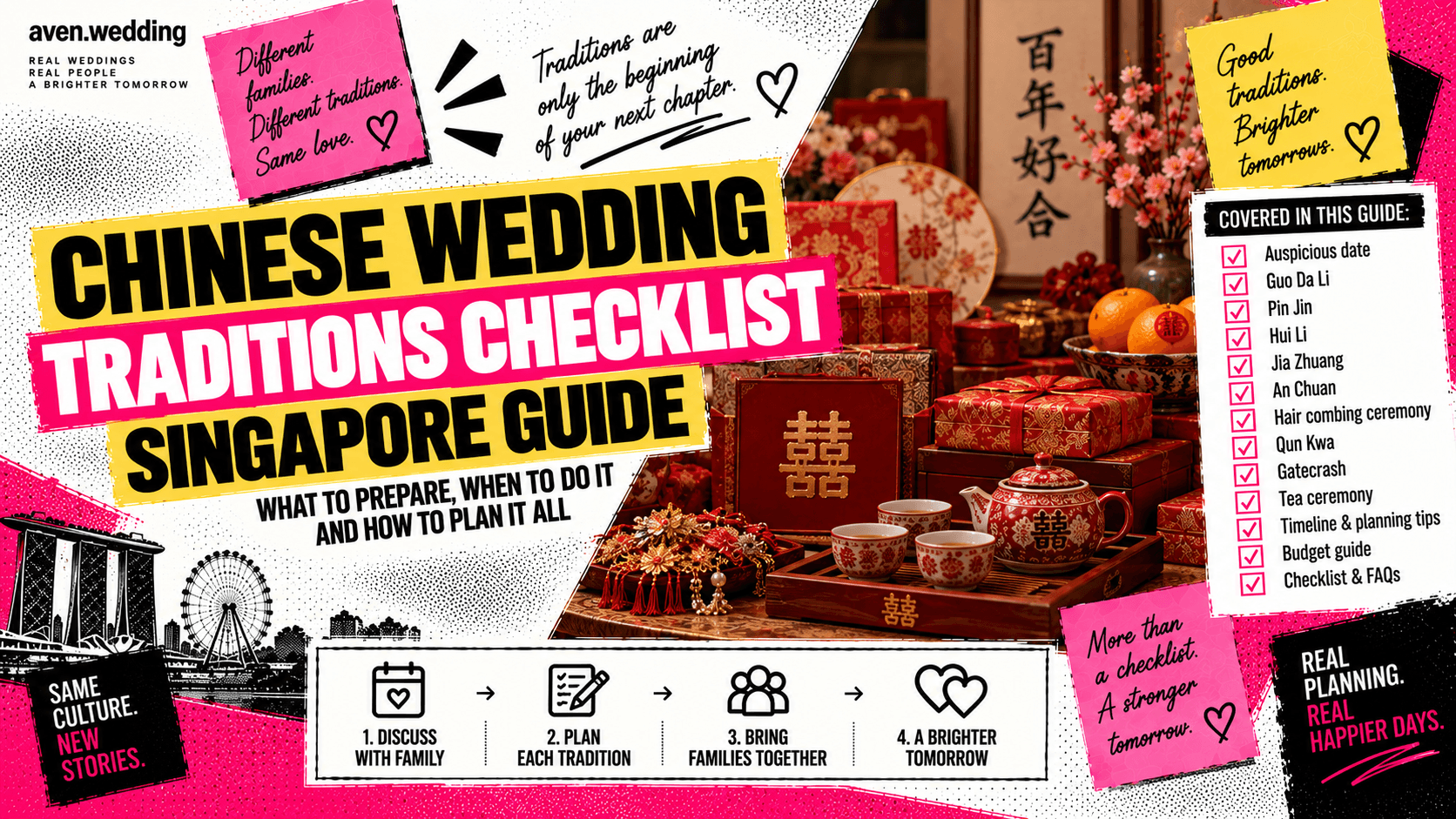 Chinese Wedding Traditions Checklist Singapore: What to Prepare & When