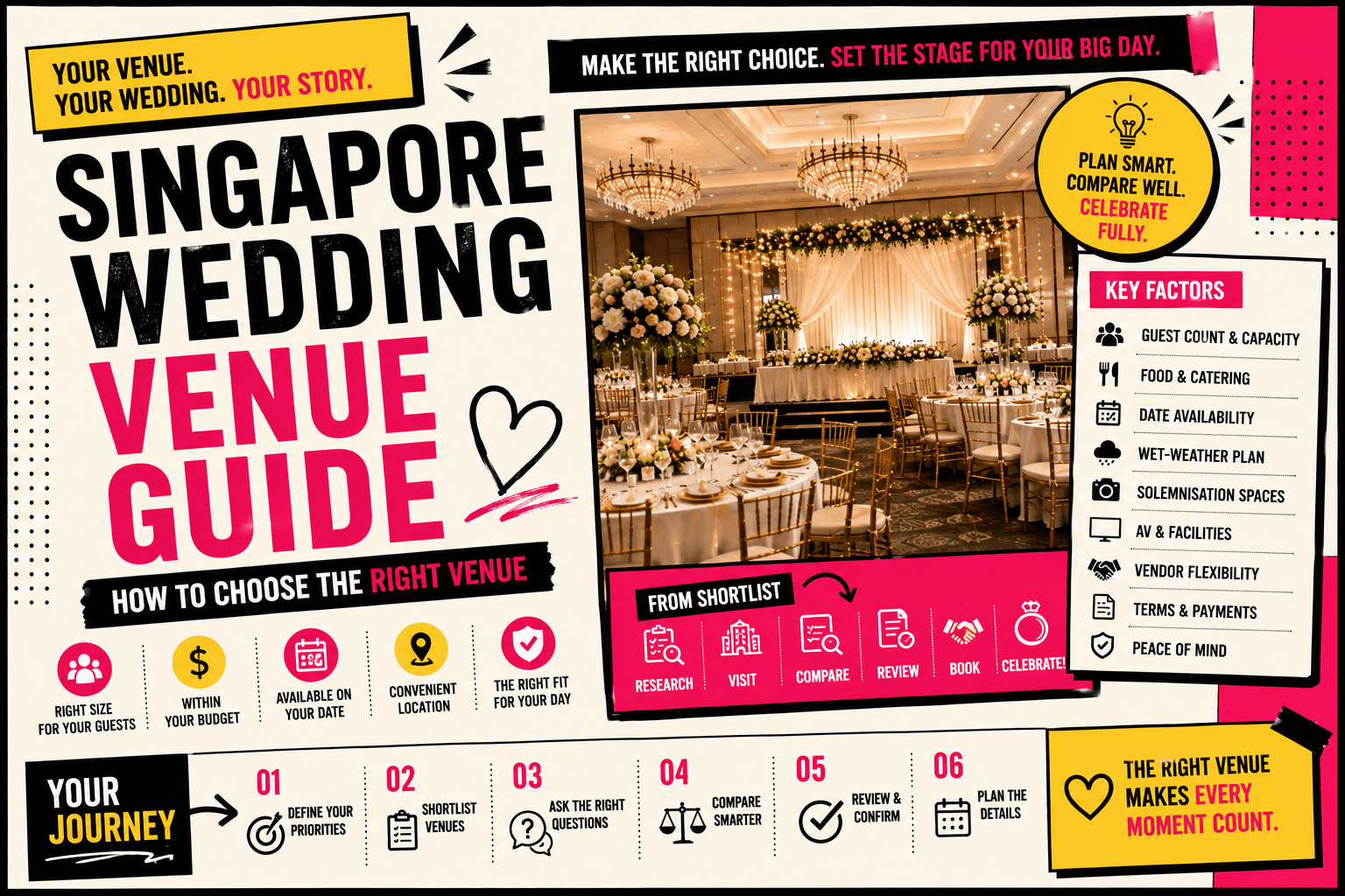 Singapore Wedding Venue Guide: How to Choose the Right Venue