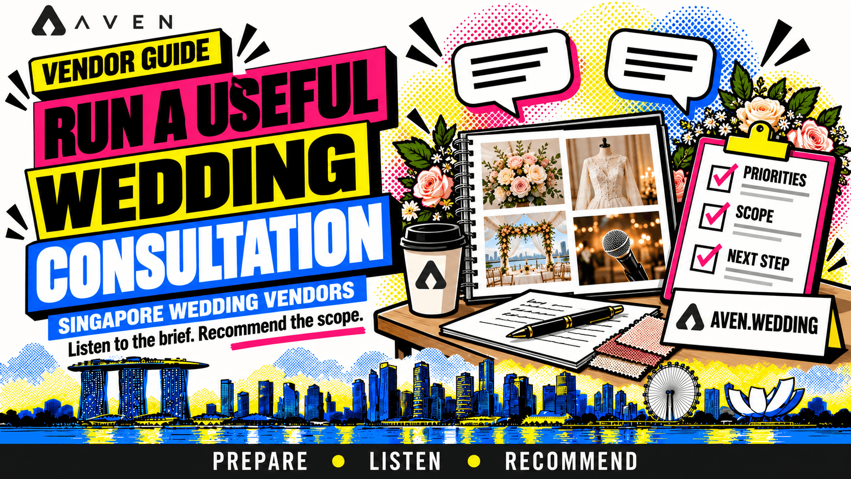 How to Run a Wedding Vendor Consultation in Singapore: From Brief to Recommendation