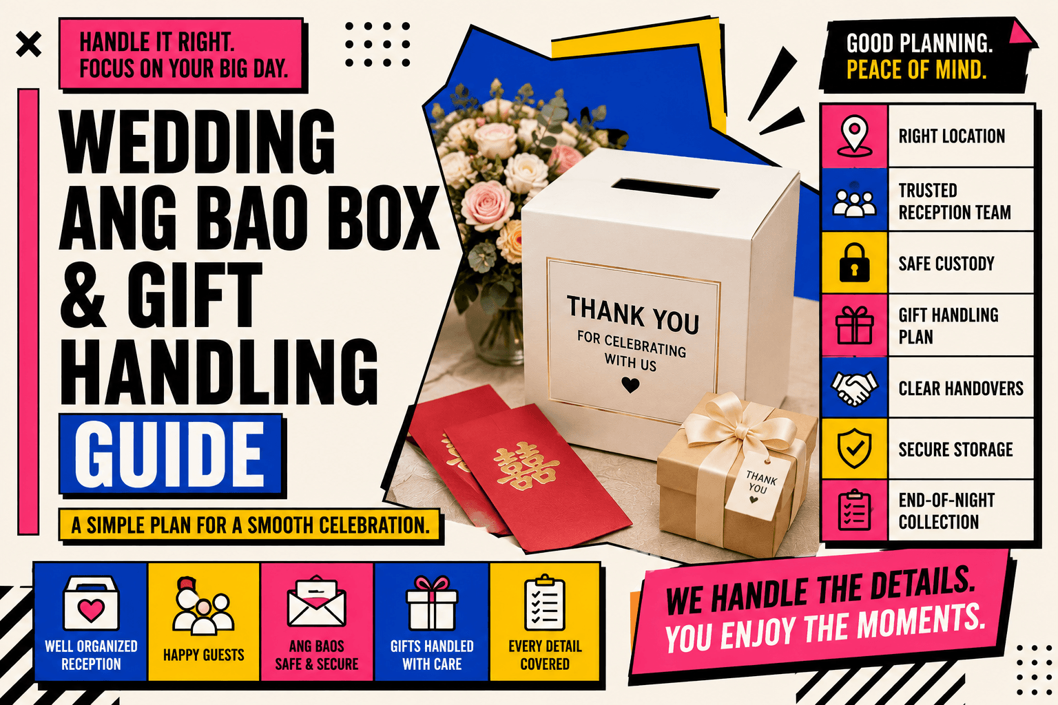 Wedding Ang Bao Box & Gift Handling Guide for Singapore Weddings