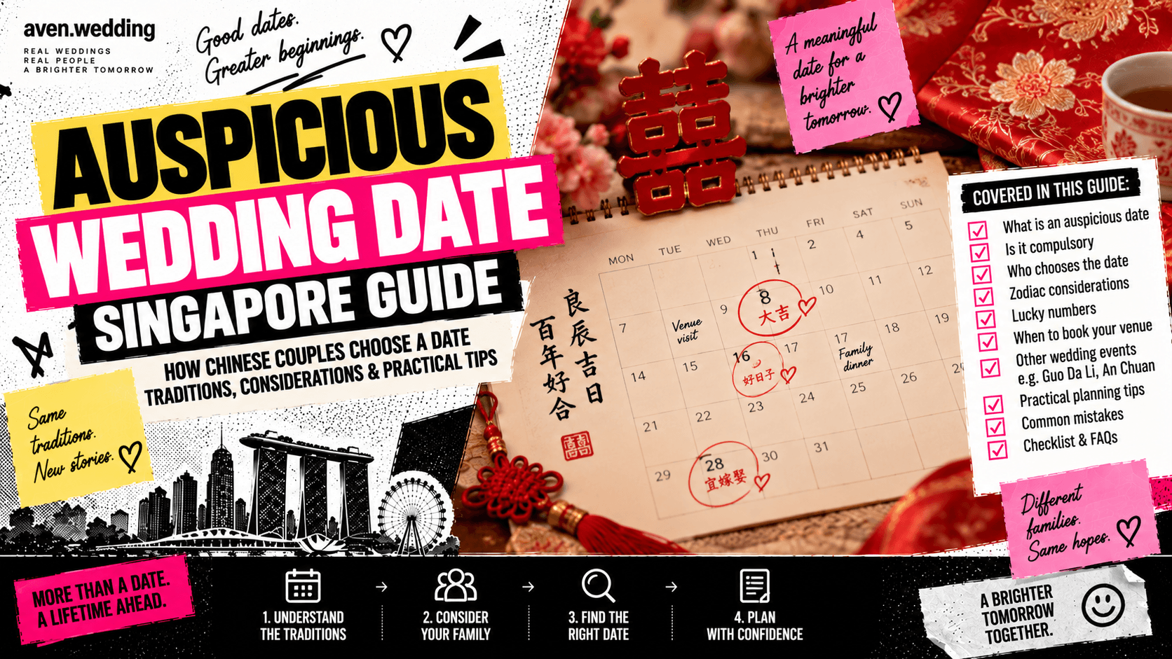 Chinese Wedding Auspicious Date Guide Singapore: How Couples Choose a Wedding Date