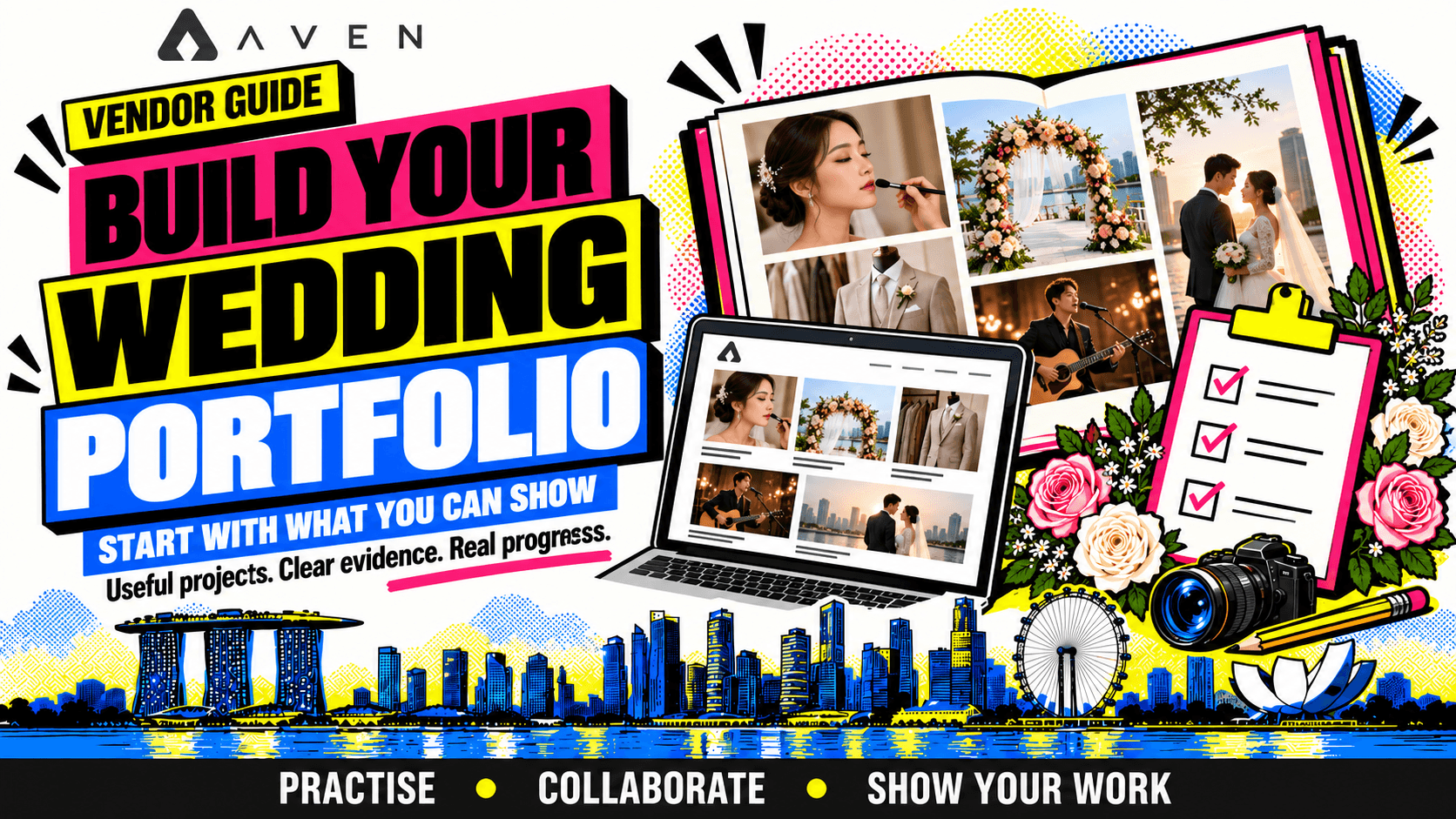 How to Build a Wedding Portfolio Before You Have Many Clients