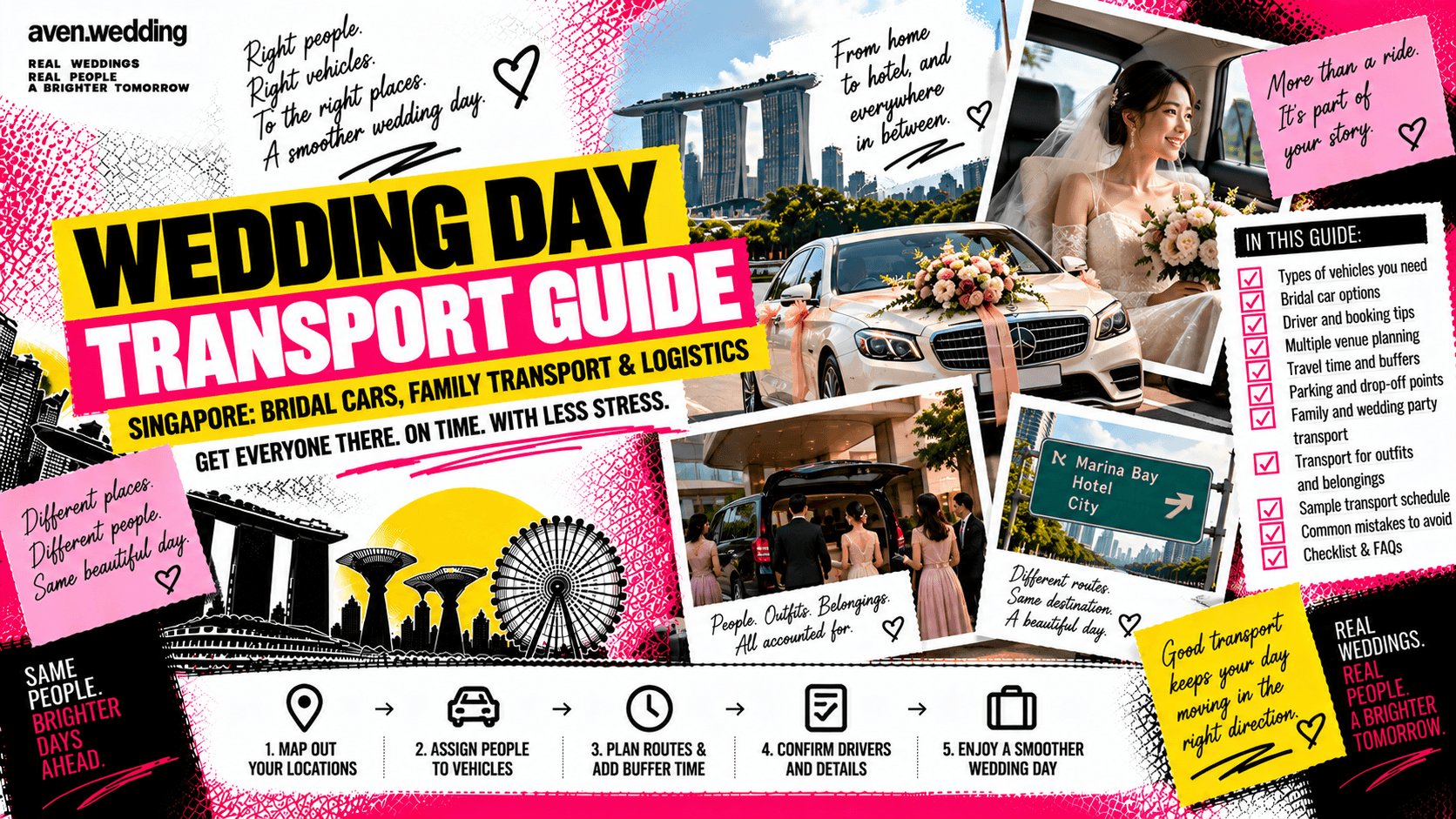Wedding Day Transport Guide Singapore: Bridal Cars, Family Transport & Logistics