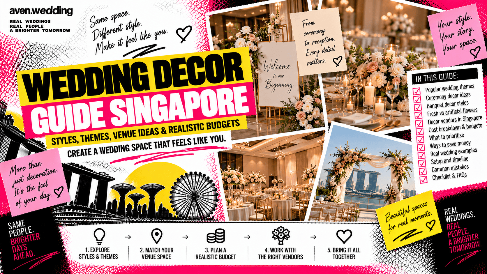 Wedding Decor Guide Singapore: Styles, Themes, Ideas & Budget Planning