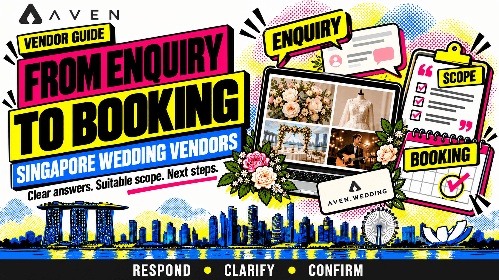 How to Convert Wedding Enquiries into Bookings in Singapore