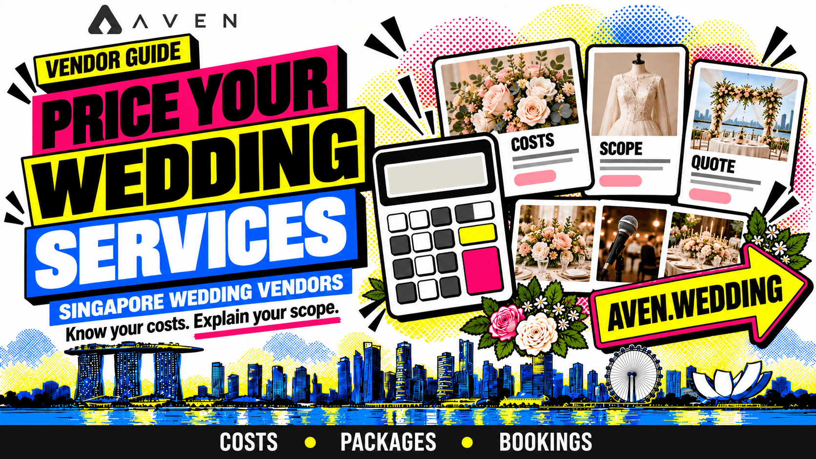Wedding Vendor Pricing in Singapore: How to Price Your Services and Explain Your Value
