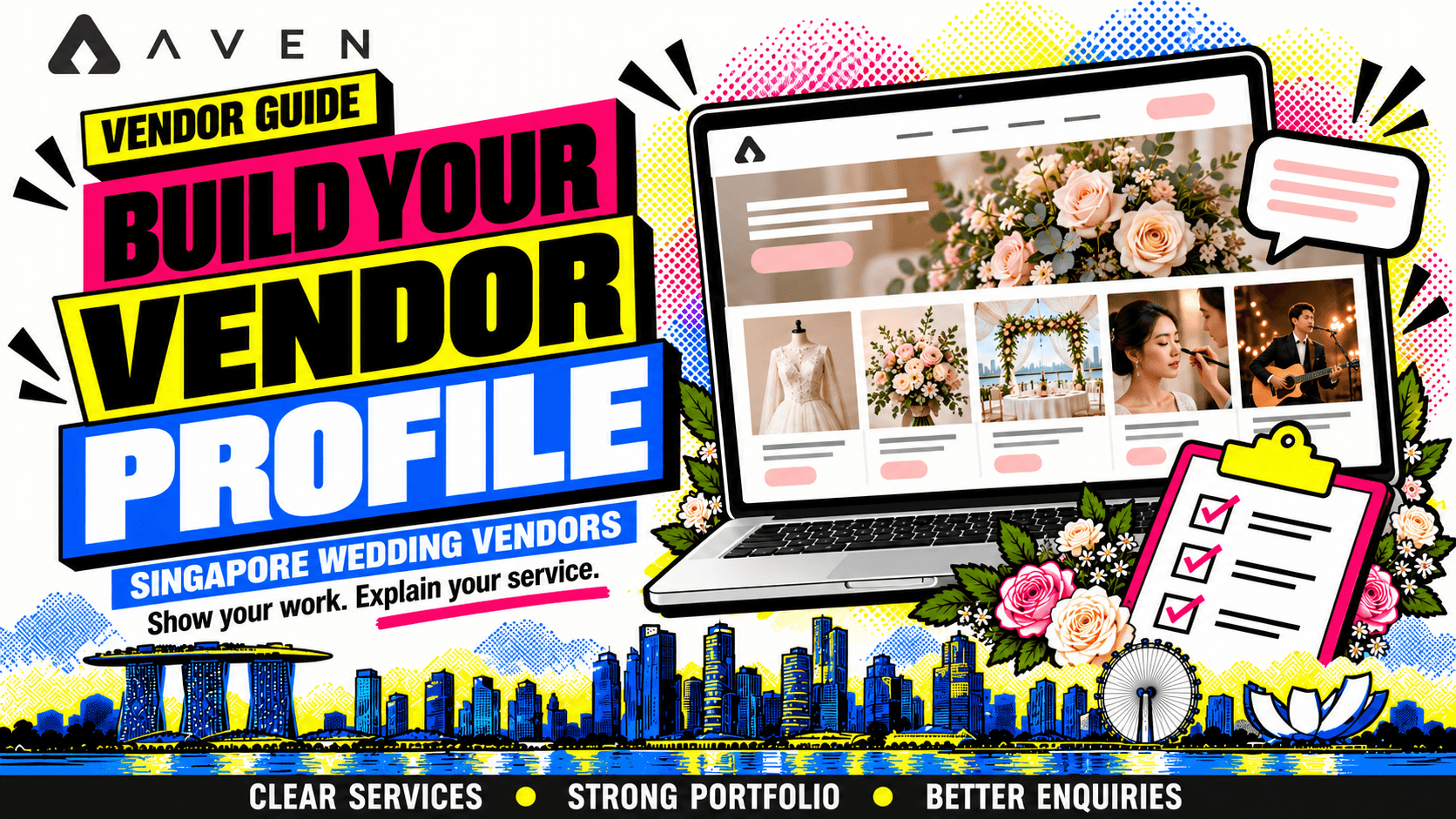How to Build a Wedding Vendor Profile That Attracts Suitable Couples in Singapore
