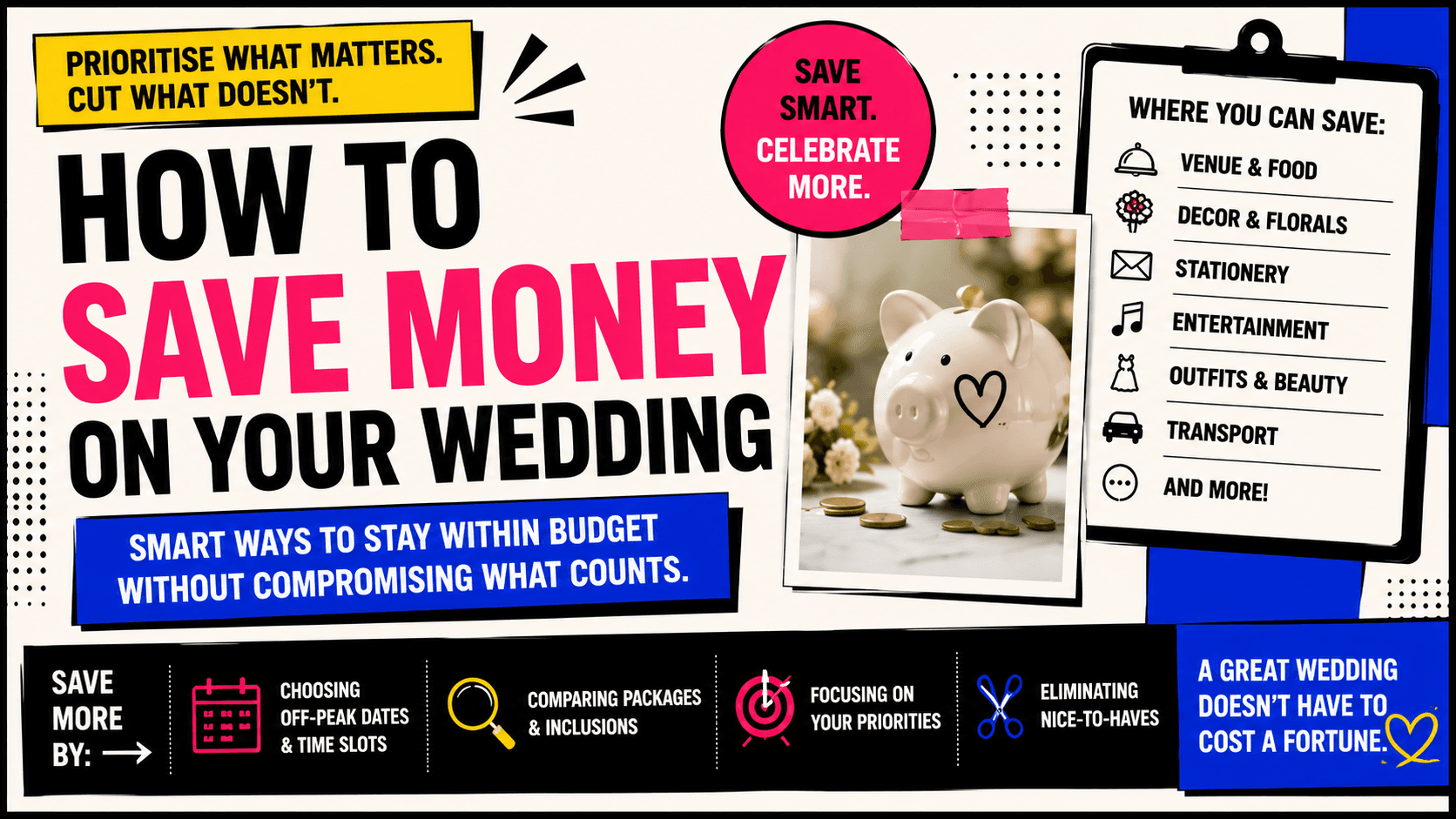 How to Save Money on Your Wedding in Singapore Without Sacrificing What Matters