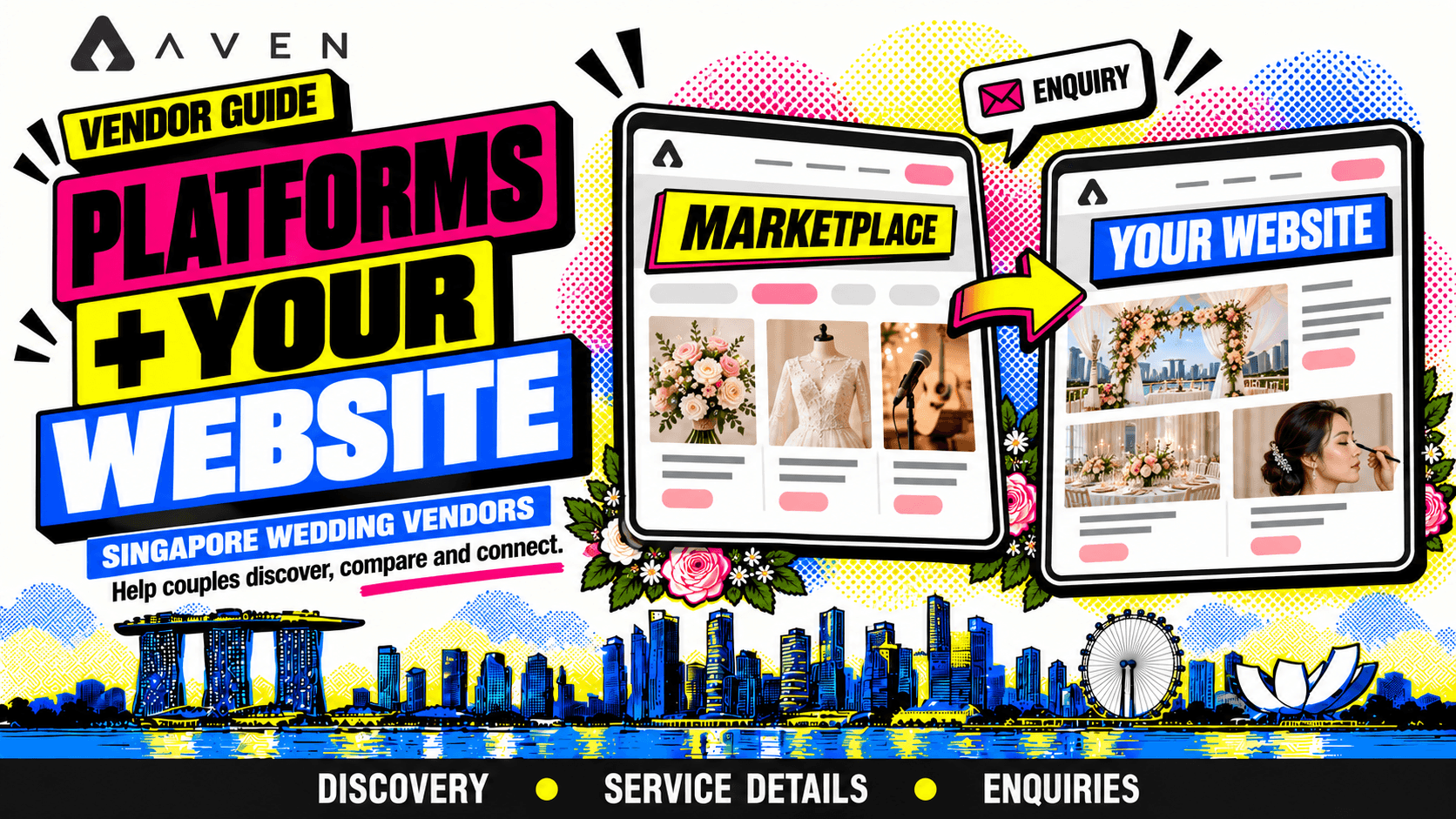 Wedding Platforms vs Your Own Website: A Guide for Singapore Wedding Vendors
