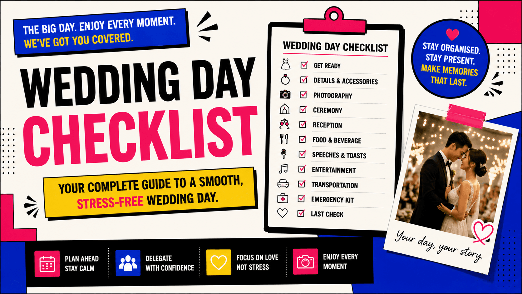 Singapore Wedding Day Checklist: What to Do on the Actual Day