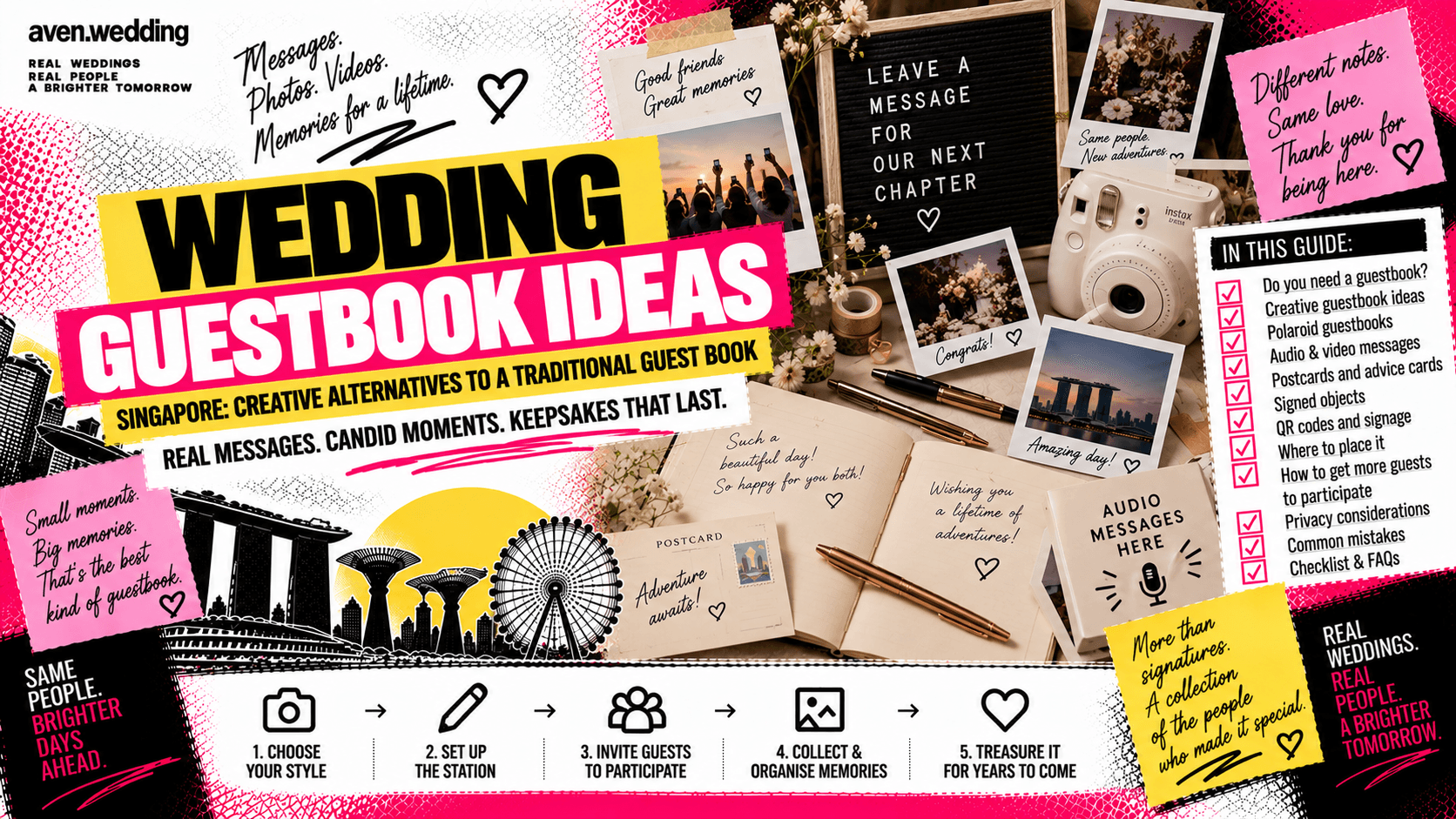 Wedding Guestbook Ideas Singapore: Creative Alternatives to a Traditional Guest Book