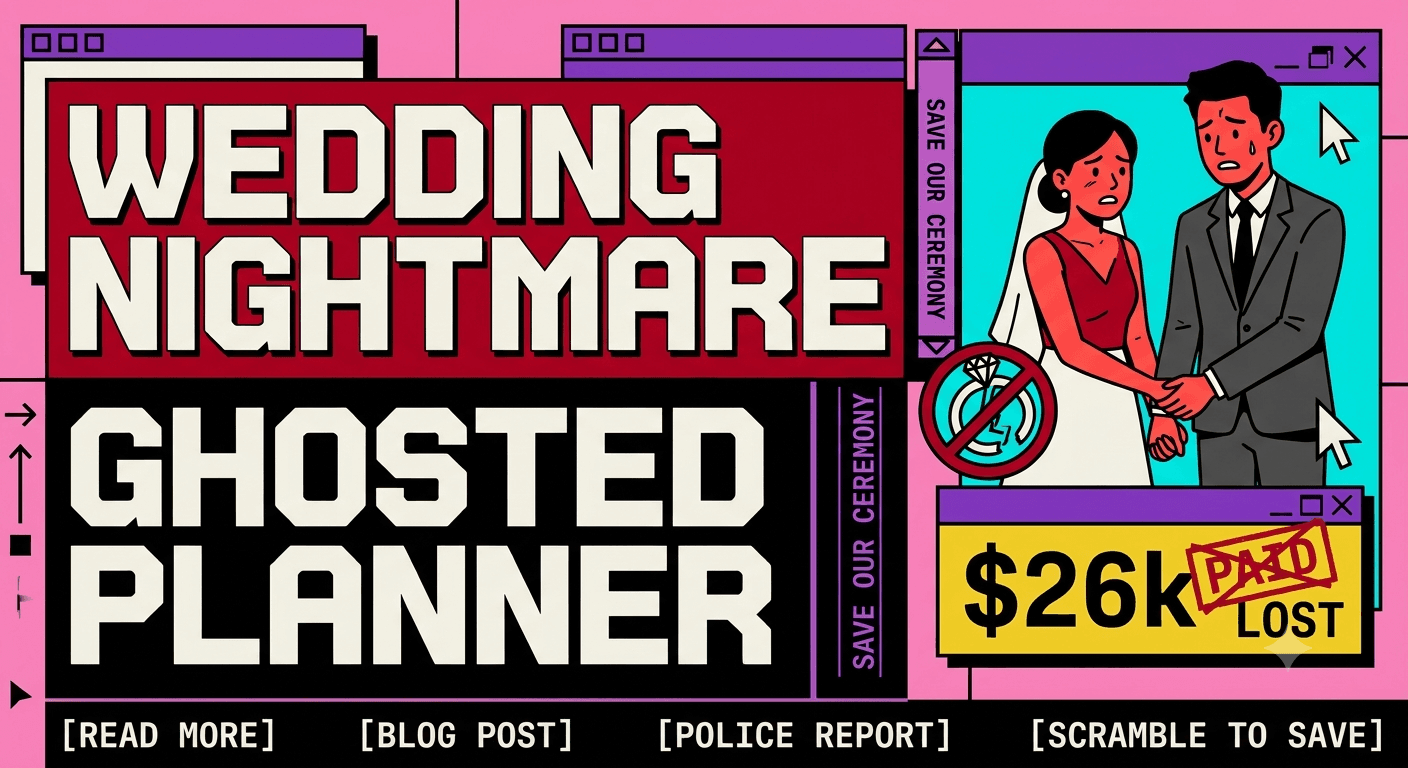 Still trust your wedding planner?