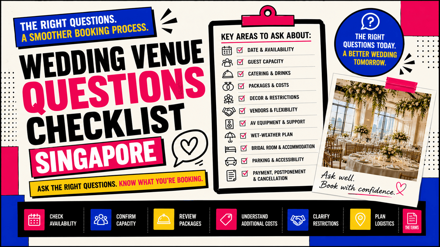 Wedding Venue Questions Singapore: What to Ask Before Booking