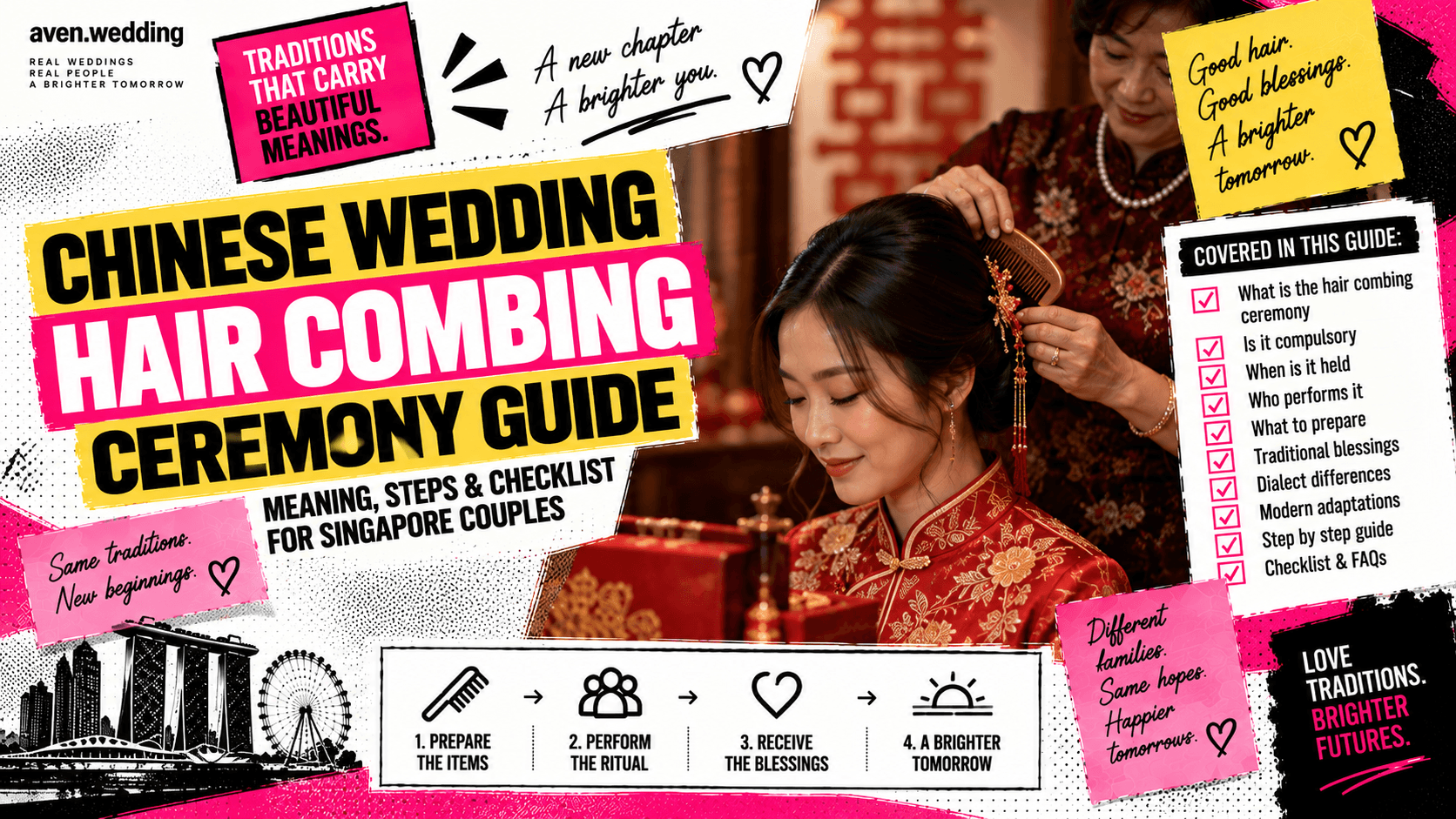 Chinese Wedding Hair Combing Ceremony Singapore: Meaning, Steps & Checklist