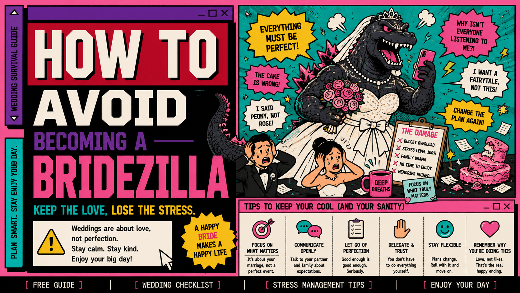 Wedding Burnout Is Real: 5 Ways to Avoid Becoming a Bridezilla
