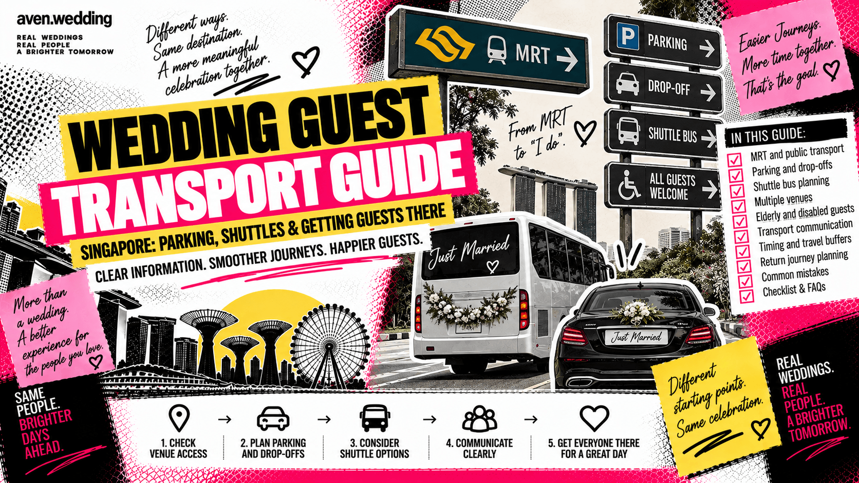 Wedding Guest Transport Guide Singapore: Parking, Shuttles & Getting Guests There