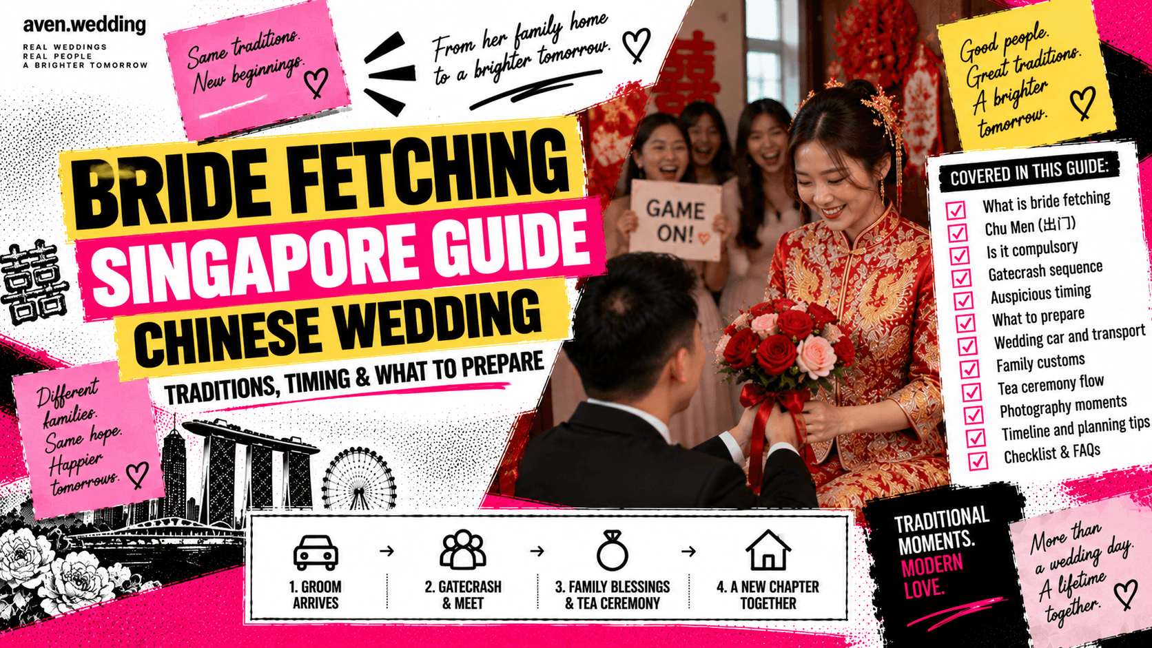 Chinese Wedding Bride Fetching Singapore Guide: Traditions, Timing & What to Prepare
